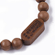 Bracciali di legno mala bead BJEW-S140-08B-3