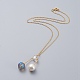 Pendentifs colliers et boucles d'oreilles ensembles de bijoux SJEW-JS01064-01-3