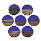 Colgantes de resina & madera RESI-S358-02B-20-1