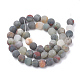 Natural African Bloodstone Beads Strands G-T106-153-3