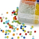 8 couleurs perles de rocaille en verre SEED-YW0001-55-5