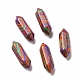 Perles de malachite colorées synthétiques G-K330-09-1