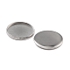 316 Surgical Stainless Steel Cabochon Tray Settings STAS-I187-06H-P-3