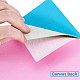 Benecreat 16 pz 34x20 cm colori assortiti faux pu pelle tessuto foglio litchi modello tessuto per borsa DIY-BC0010-62-4