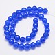 Natural & Dyed Malaysia Jade Bead Strands X-G-A146-10mm-A21-2