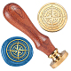 Wax Seal Stamp Set AJEW-WH0208-1019-1