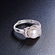 Shegrace anello da dito in argento sterling placcato rodio JR438A-3