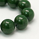 Chapelets de perles rondes en jade de Mashan naturelle G-D263-4mm-XS13-1