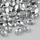 Cabochons de acrílico del Diamante de imitación de Taiwán ACRT-M004-10x14mm-02-1