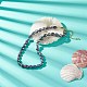 Natural Pearl Beaded Necklaces for Women NJEW-JN04107-04-2