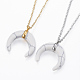 304 Stainless Steel Pendant Necklaces NJEW-H468-04-1