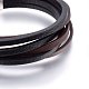 Leather Cord Multi-strand Bracelets BJEW-G603-39P-2
