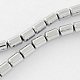 Non magnetici perle ematite sintetico fili G-Q888-5x4mm-7-2