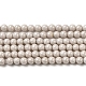 Perlenstränge aus kubischen Zirkonia-Imitationsperlen ZIRC-P109-03A-M-2