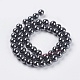 Non-Magnetic Synthetic Hematite Beads Strands G-H1071-1-2