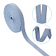ステッチデニムリボン  服飾材料  DIYクラフトヘアクリップアクセサリーと縫製装飾用  コーンフラワーブルー  1.6cm  10 M /袋 OCOR-TAC0009-04B-01-3