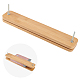 OLYCRAFT Wooden Book Press Tools Rectangle Wooden Binding Press Book Portable Wooden Book Press Bookbinding with 2 Pcs Screws for Bookbinding Supplies 17.3x3.2x4.1 inch AJEW-WH0258-972A-1