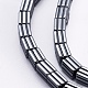 Non-magnetic Synthetic Hematite Beads Strand G-P363-19B-3