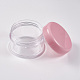 Polystyrene Plastic Facial Cream Jar MRMJ-WH0017-02-3