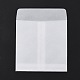 Bolsas de papel de pergamino translúcidas rectangulares CARB-A005-01F-1