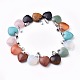 Natural & Synthetic Mixed Stone Pendants G-X0005-05P-3