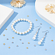 Benecreat 160 pièce de perles d'espacement en alliage de 2 couleurs FIND-BC0004-91-5