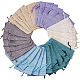 Benecreat 30 stk 6 farbige sackleinen taschen mit kordelzug geschenktüten schmuckbeutel für hochzeitsfeier und diy bastel ABAG-BC0001-01-3