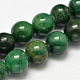 Chapelets de perles en jade africaine naturelle G-K091-10mm-1