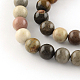 Round Natural Imperial Jasper Beads Strands G-R339-05-1
