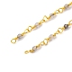 Цепи латуни ожерелье материалы KK-K337-13G-10-2