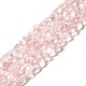 Natural Rose Quartz Beads Strands G-P138-12-1