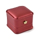 Подарочные коробки кольца из искусственной кожи LBOX-L005-A05-1