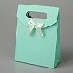 Bolsas de regalo de papel con diseño bowknot de la cinta CARB-BP024-02-1