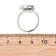 Кольца-манжеты из нержавеющей стали 304 для женщин RJEW-B136-04B-P-5