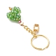 Елка ручной работы стеклянные бусины брелки KEYC-MZ00044-4