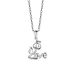 SHEGRACE Awesome 925 Sterling Silver Pendant Necklace JN546A-1