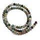 Indian agata pietra preziosa fili di perle naturali G-R201-4mm-5