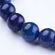 Pulseras elásticas de lapislázuli natural (teñidas) BJEW-K184-01B-3