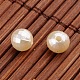 Faceted Round Imitation Pearl Acrylic Beads OACR-L004-2699-2
