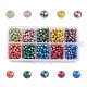 10 colores cuentas de vidrio electrochapado GLAA-JP0002-04-1