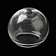 Cono di perla di vetro trasparente GLAA-G100-01A-01-2