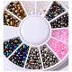 Plated Gemstone Nail Art Decoration Accessories MRMJ-R052-68-4