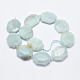 Chapelets de perles en amazonite naturelle G-G745-25-2