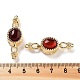 Латунные магнитные застежки KK-C066-09G-3