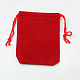 Velvet Cloth Drawstring Bags TP-C001-50x70mm-2-2