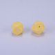 Hexagonal Silicone Beads SI-JX0020A-32-1