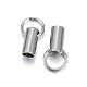 201 Stainless Steel Cord Ends STAS-E120-02-3.2mm-2