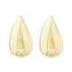 Серьги-гвоздики из латуни в форме каплевидной формы EJEW-Q015-20A-G-4