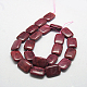 Natural Rhodonite Beads Strands G-G229-13x18mm-07-2