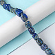 Chapelets de perles en lapis-lazuli naturel G-F743-02Q-2